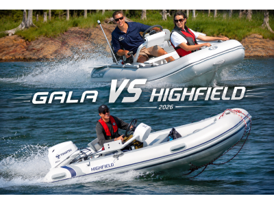 GALA Atlantis vs Highfield Classic: Which Aluminium RIB Tenders Are Better in 2026