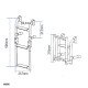 Folding Ladder for Transom, Inox 316