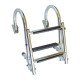 Folding Ladder for Gunwale, Inox 316