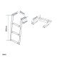 Telescopic Ladder, Inox 316