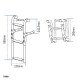 Folding Ladder, Inox 316