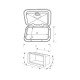 Case for Electrical Control Panel, with Lid
