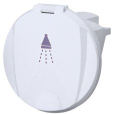 Case for Shower Head, with Round Lid