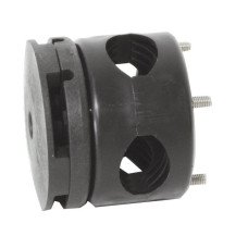Set of connector & rail support for fenderbaskets