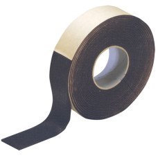 Vinyl Foam Thermal & Sound Insulating Tape, Black