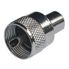 PL259 Connector for RG58/U Coax Cable, Twist-on