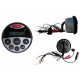 Waterproof Radio/MP3 Player 4x20Watt - LCD - AUX - Bluetooth