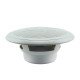Two-way Speakers, 100W, 6 1/2’’, Non-magnetic, with Clip-on Cover, White, Set
