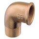 Elbow 90°, M-F, Βrass