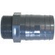 Hose Adaptor For Valve, Threaded BSPT, Plastic
