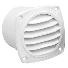 Ventilation Shaft Grilles, White