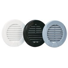 Ventilation Shaft Grilles Cover, Ø76mm, ASA