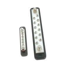 Bus bar from copper, 4 positions,150A