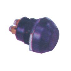 Push Button Horn Switch, 12V, 10A, with Rubber Protector