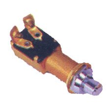 Push Button Switch, 12V, 20A, Chrome plated, Brass Knob