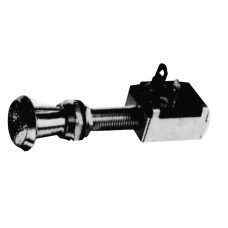 Horn Starter Button, Push Pull On/Off, 2 Positions, 12V, 20A, Ø 9.5mm, L78mm