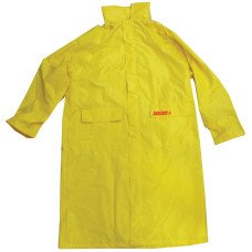 Raincoat with hood, Yellow