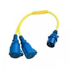 Victron Splitter Cord 16A/250V-CEE plug/2xCEE Coupling