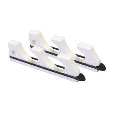 Storage Rack (Pair) for Fishing Rods, White