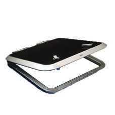 Deckhatch with stay, low profile,Ext.555x425 mm, Int.500x370mm