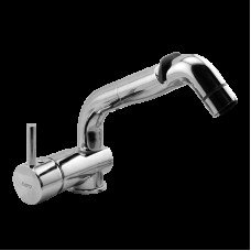 CASCATA Faucet with Adjustable Flow Sprayer & Pull-Out Shower Tube 150cm