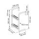 Raft Ladder, 2 Steps, Inox 316