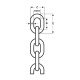 Hot Dip Galvanized Chain, G40, Calibrated