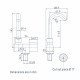 CASCATA COMPATTO Foldable Tap for Cold Water