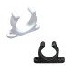 Screwed Support Clip, Plastic