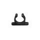 Screwed Support Clip, Plastic