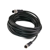 M8 circular connector Male/Female 3 pole cable 1m (bag of 2)