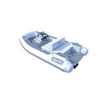 Agilis 305C Inflatable center console boat with power to impresses