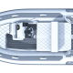 Agilis 330C jet rib yacht tender