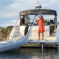 NorDav V500 Manual V-Type Davit System 500kg for Dinghies and RIB Tenders