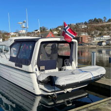 NorDav V500 Electric V-Type Davit System 500kg for Dinghies and RIB Tenders