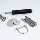 NorDav V500 Electric V-Type Davit System 500kg for Dinghies and RIB Tenders