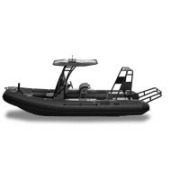 Pilot P6 Professional Aluminium RIB (PVC Valmex tube)