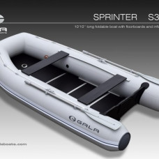 GALA SPRINTER S330D (plywood floorboards and inflatable keel)