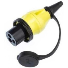 Victron Plug 16A/250Vac (2p/3w) for Power Inlet stainless steel 16A