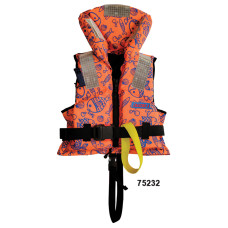 LALIZAS Lifejackets 150N, ISO 12402-3:2020 Fluo Orange with Aquatic Pattern (Child)
