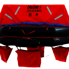 LALIZAS SOLAS OCEANO Liferaft – 8 Persons – Pack A – GRP Canister