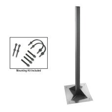Deck Pole Base For Lifebuoy Ring Case