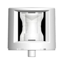 FOS LED 12 Stern Light 135°, Deck mounted, with white housing