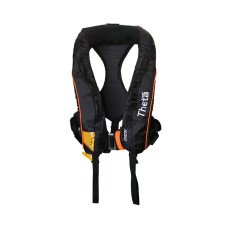 Theta Infl.Lifejacket,Auto,290N, LALIZAS JS1,w/Sprayhood, Double Crotch & Harness, ISO, Adult