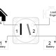Battery switch dual bank