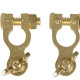 Battery terminals with wing-nut