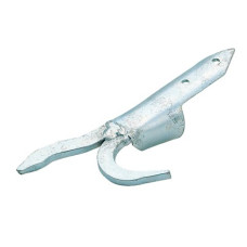 Boat hook galvanised
