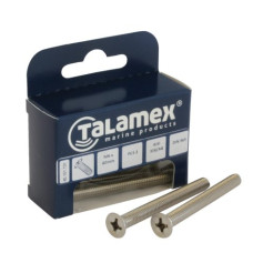 Bolt flat countersunk philipshead DIN 965