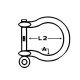 Bow shackles - Round