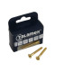Brass wood screw counter head DIN 95